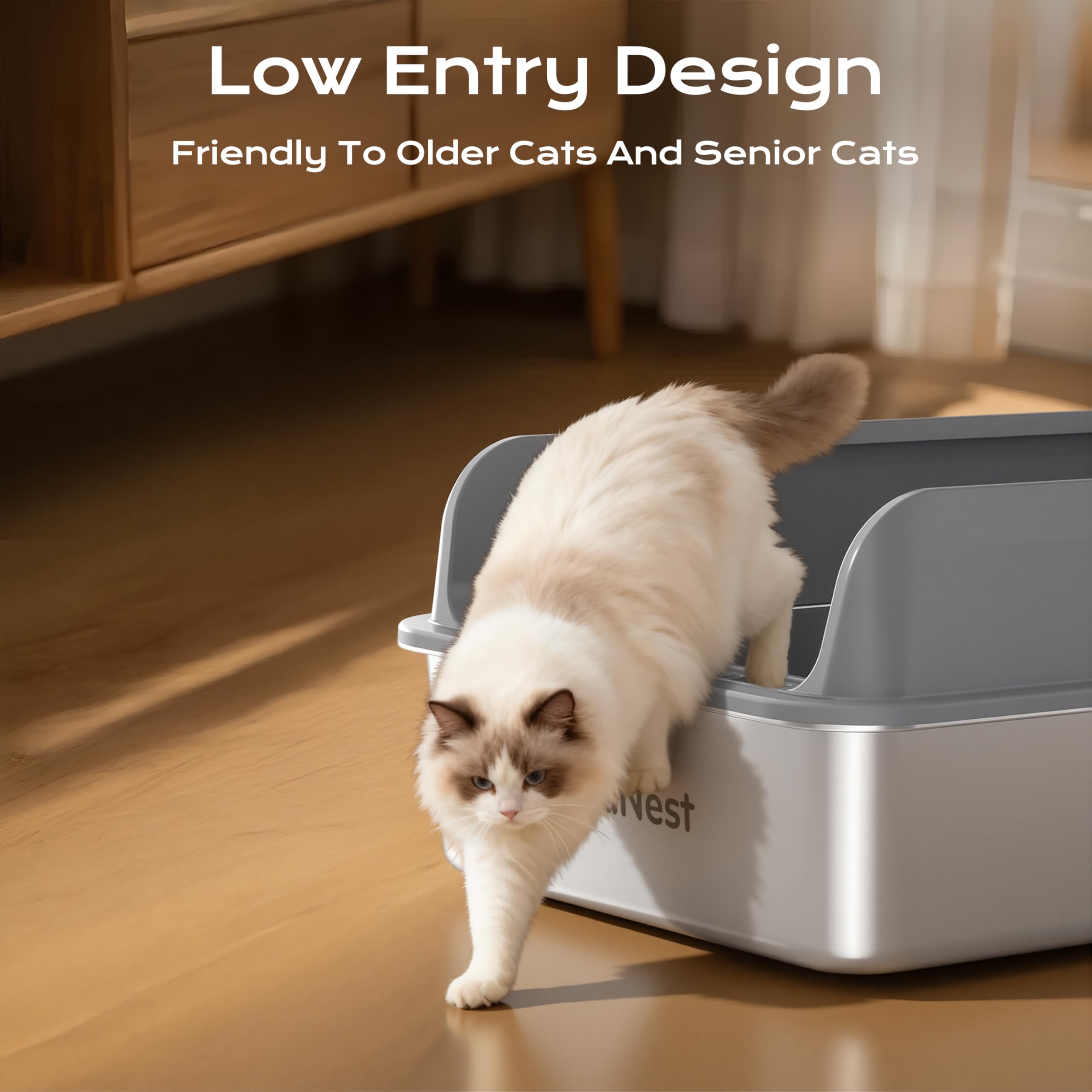 CasaNest XXXL scoop included for convenient, hygienic cleaning.