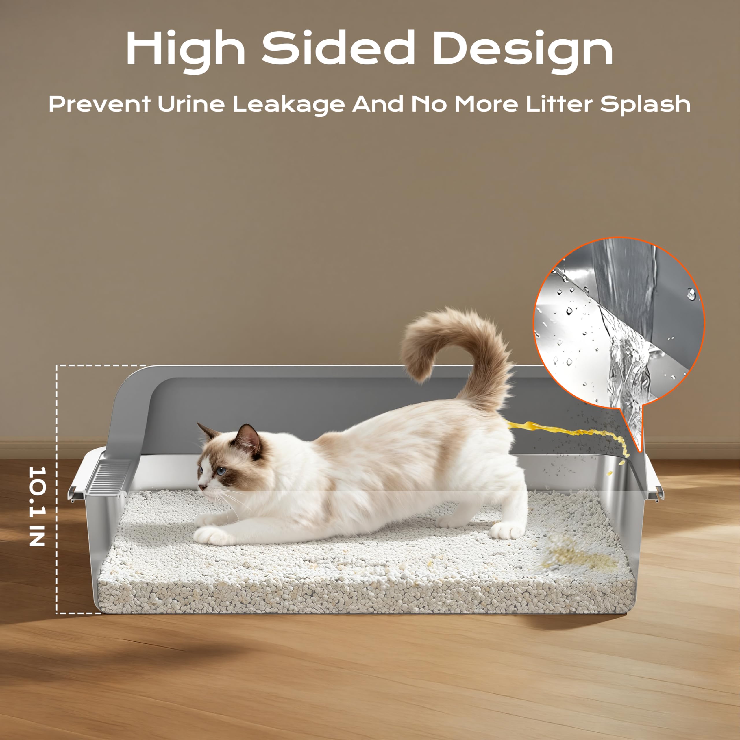 CasaNest XXXL side view with spacious interior for multi-cat homes.
