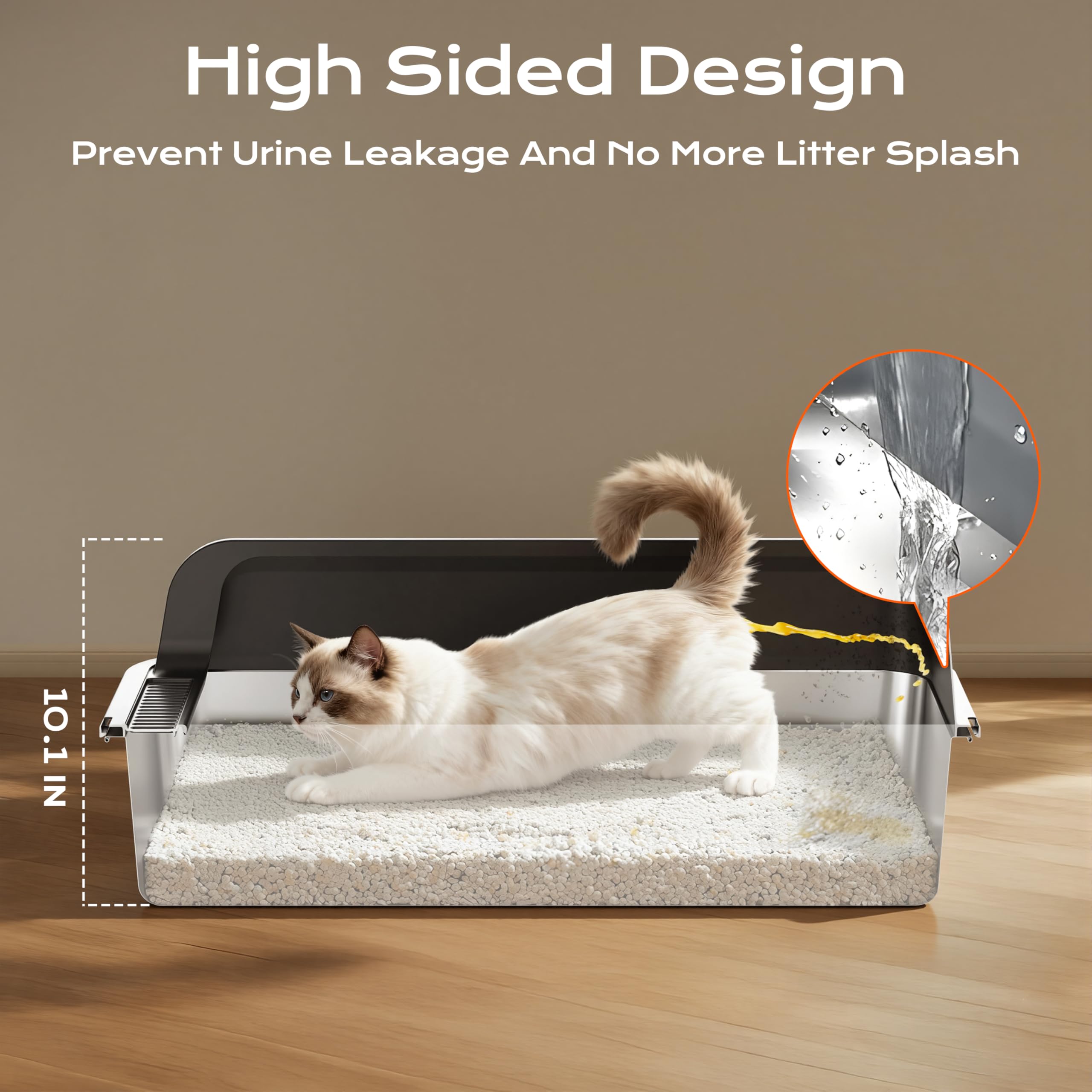 CasaNest XXXL base detail shows non-slip, weighted bottom for stable placement.