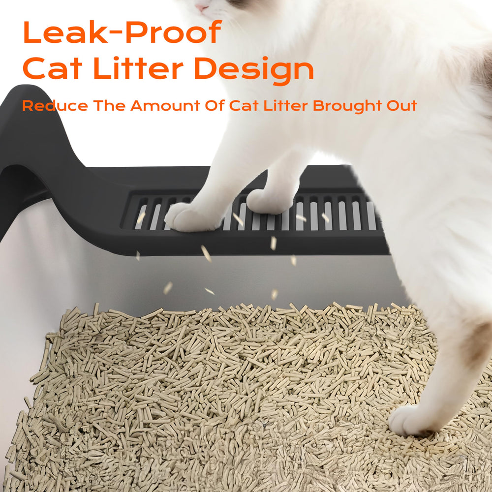 CasaNest XXXL includes free extra-large litter scoop for hygienic cleanup.
