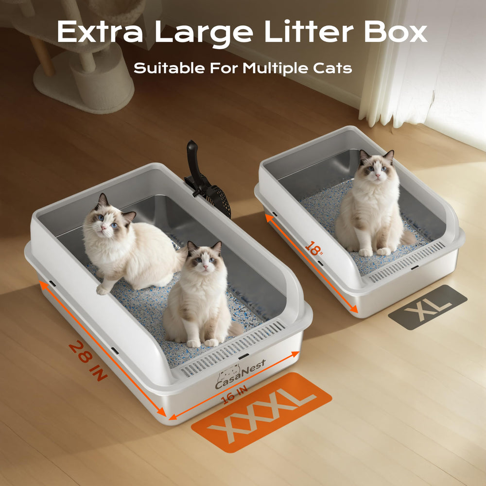 CasaNest XXXL interior view demonstrates roomy space for multi-cat homes