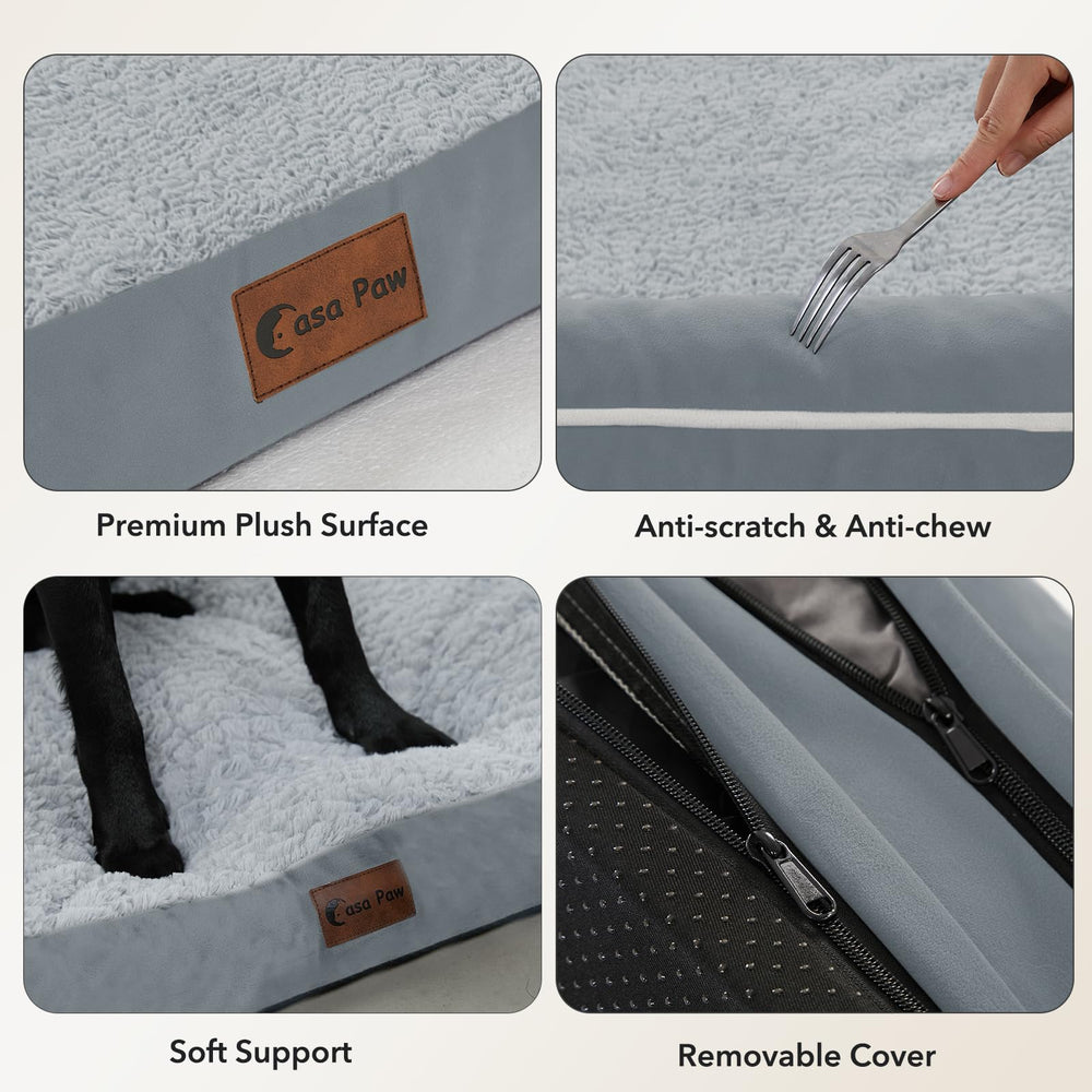Casa Paw xl non-slip bottom keeping the bed stable on smooth floors