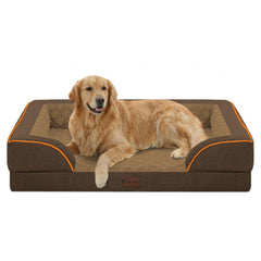 Casa Paw Orthopedic XL bed memory foam closeup showing joint support