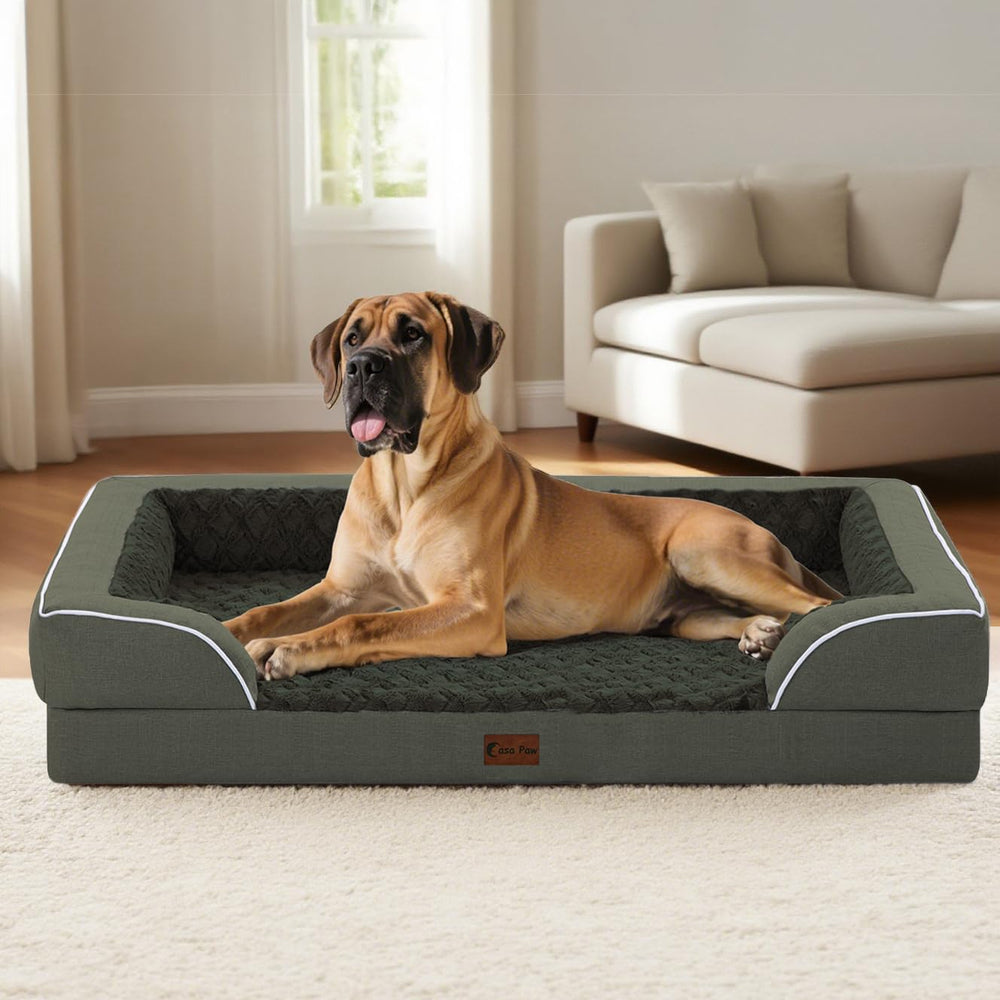 Casa Paw plush velvet sleep surface evokes gentle touch and calm rest.