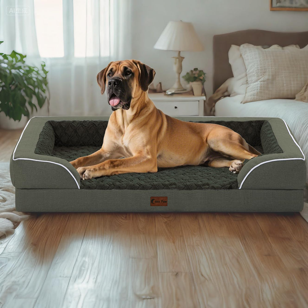 Casa Paw removable washable cover simplifies cleaning after outdoor adventures.