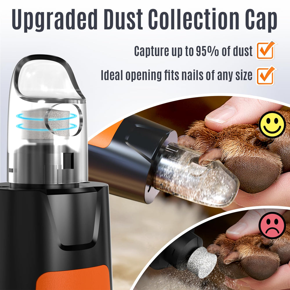 Casfuy 2000mAh battery provides up to 7 hours of grooming sessions