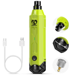 Casfuy 6-speed dog nail grinder power for at-home grooming and smooth trims.