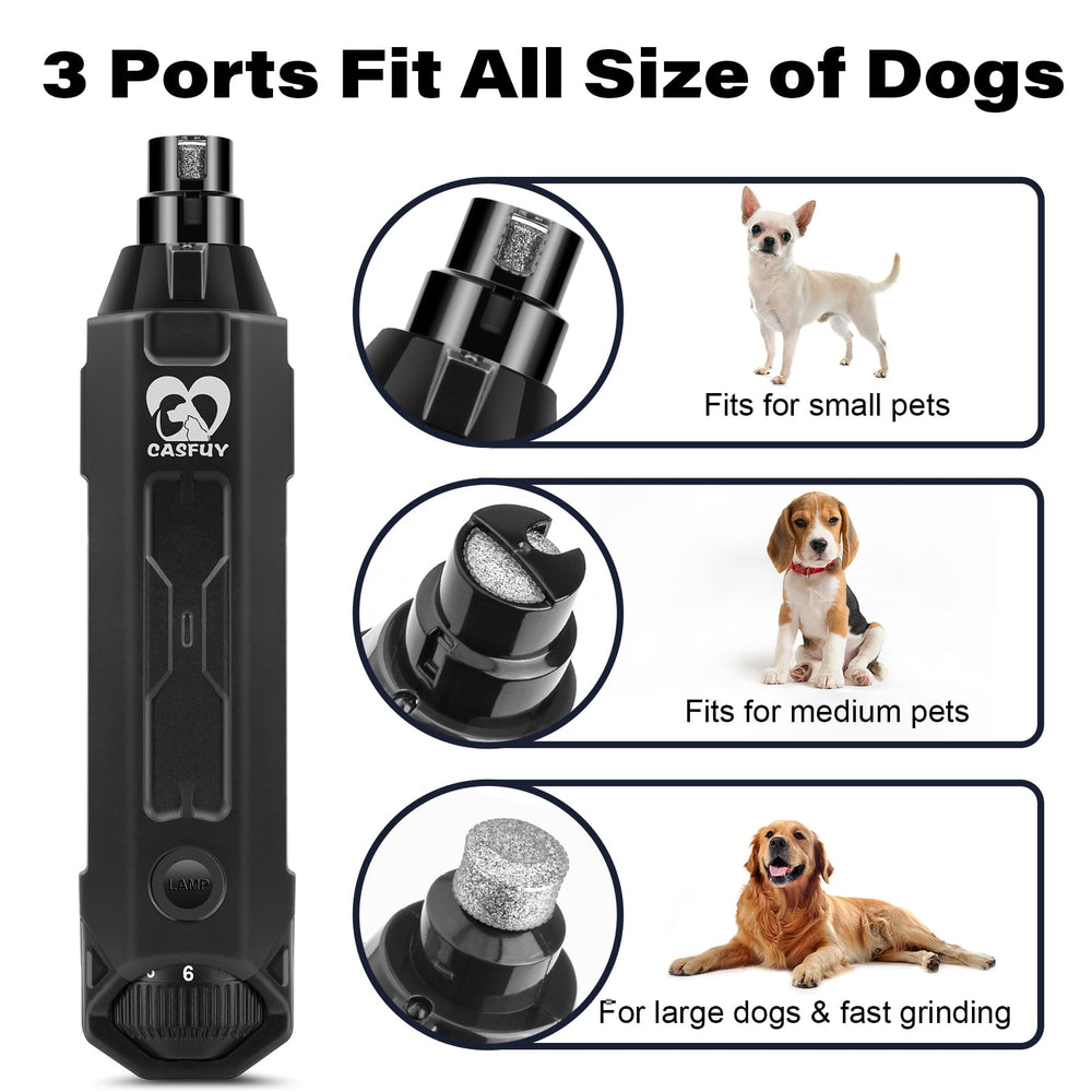 Casfuy grinder USB charging supports convenient at-home grooming sessions.