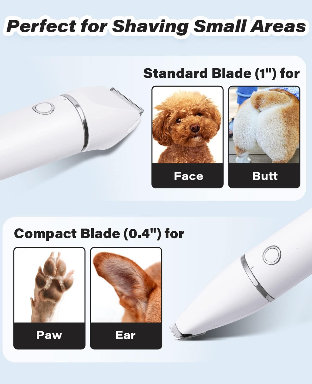 Casfuy easy-clean design speeds maintenance after grooming sessions.
