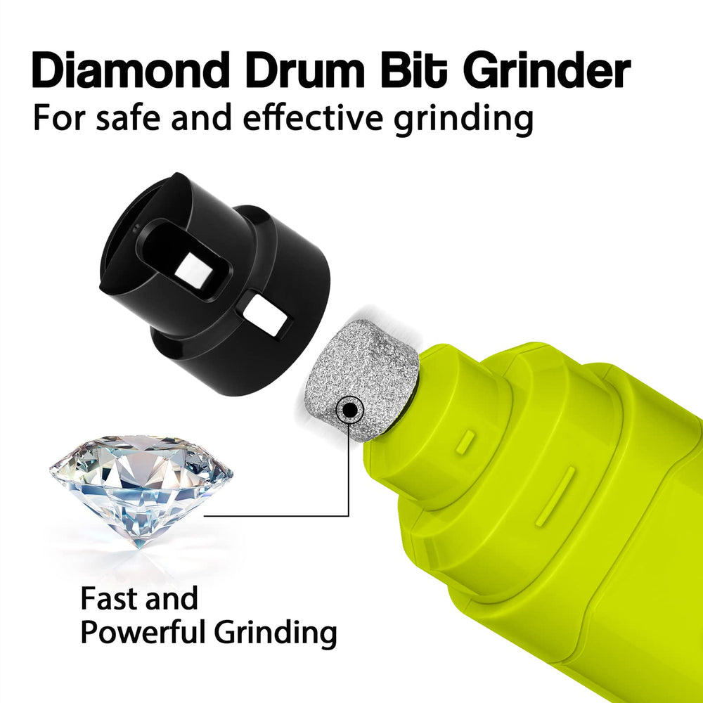 Casfuy dog nail grinder 2-speed switch demonstrates customizable performance for different nail types.