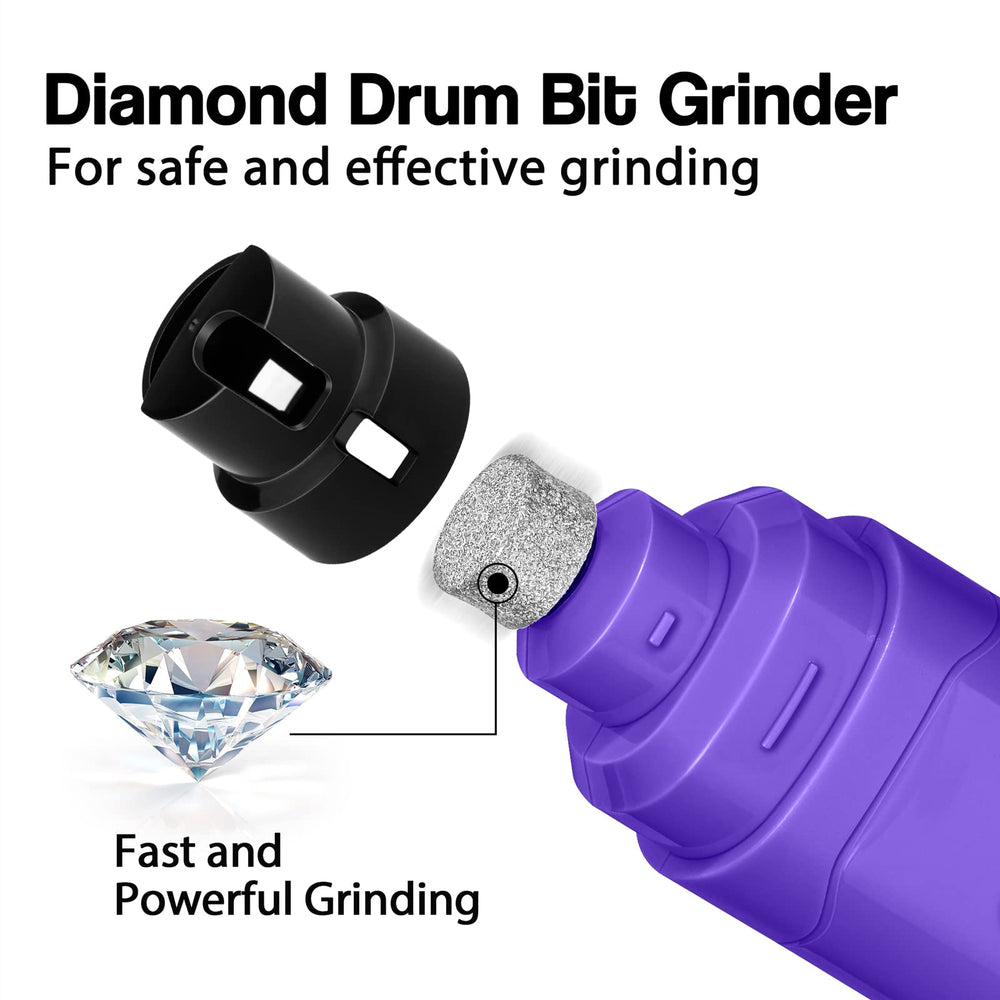 Casfuy dog nail grinder 2-speed switch shows versatility for different nail types