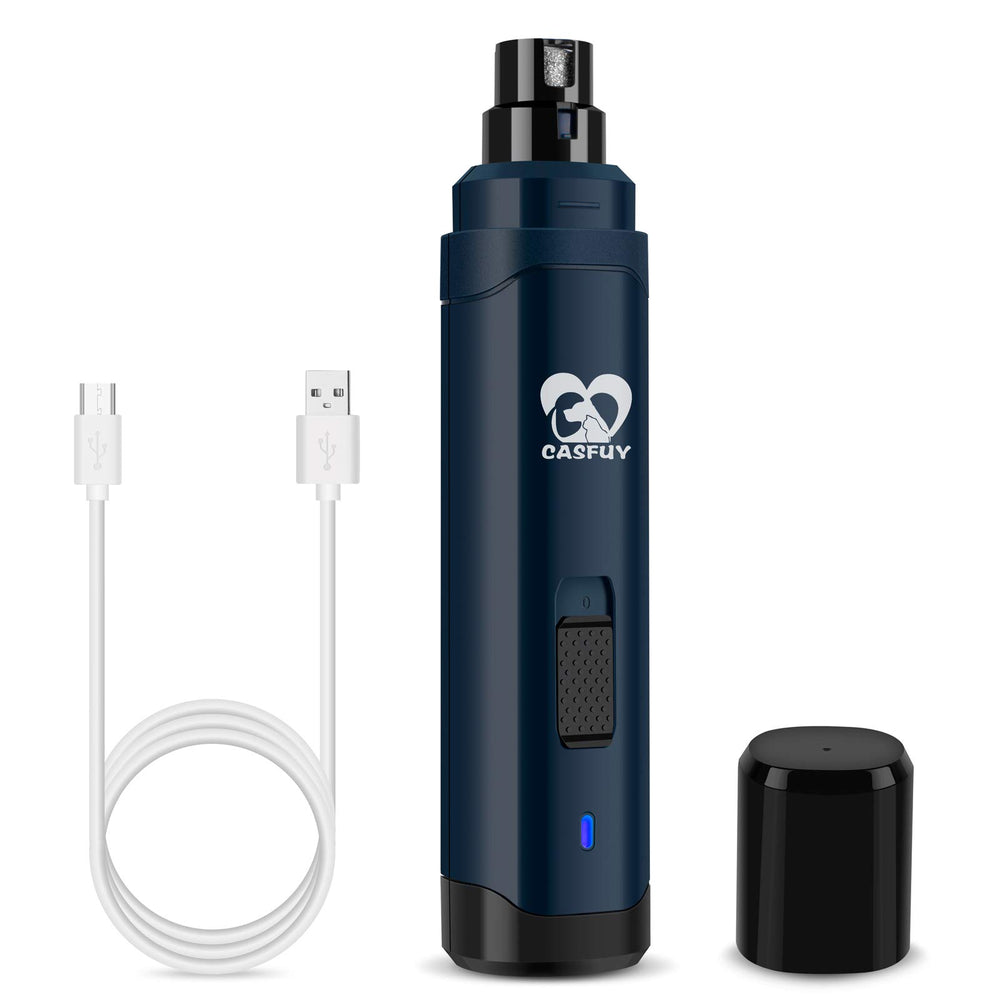 Casfuy dog nail grinder upgraded whole-device enables easy at-home paw grooming.