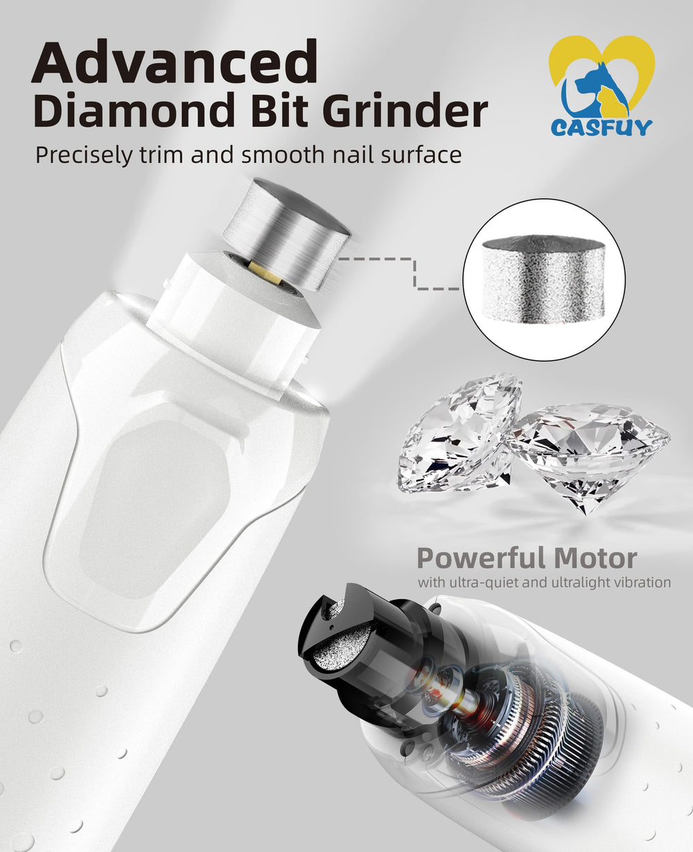 Casfuy removable dust sheath makes cleanup quick and tidy.