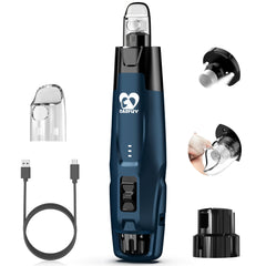 Casfuy N75 dog nail grinder front view showing compact design for easy handling