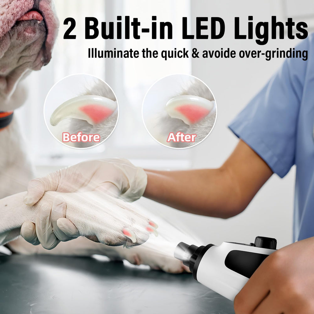 Casfuy dust-free cap traps nail dust for cleaner grooming sessions.