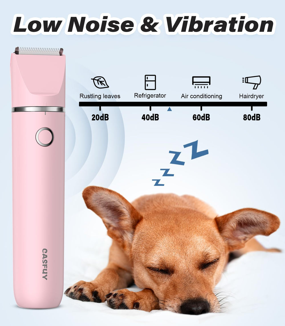 Casfuy USB-rechargeable pet clippers offer flexible charging anywhere