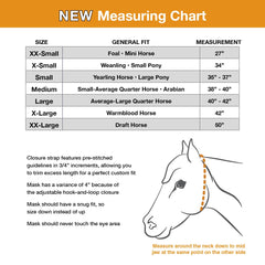 Cashel Crusader Fly Mask long-nose draft close-up highlights coated nylon micromesh and secure fit.