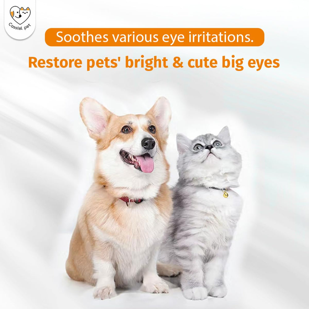 Seguridad natural de Cassiel pet para ojos de mascotas
