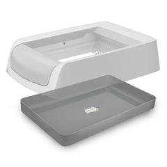 Cat litter tray easy disassembly enables fast cleaning and maintenance