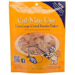 Cat Man Doo Bonito Flakes Pack of 2 emphasizes value as a training reward topper.