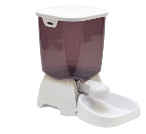 Cat Mate C3000 105 oz hopper capacity reduces refills for busy owners.