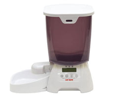 Cat Mate C3000 secure snap-lock lid keeps portions precise and paws out.