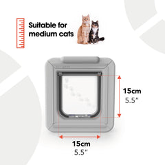 Cat Mate Elite ID Disc Flap weather seal reduces drafts