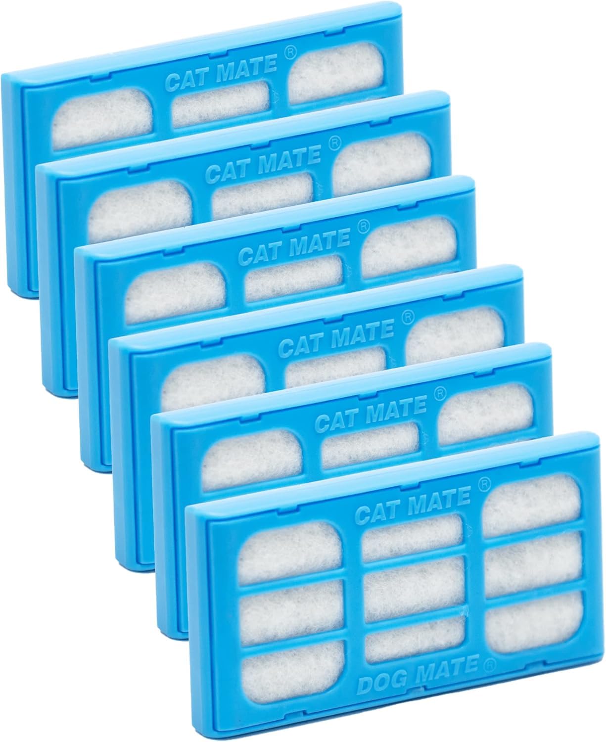 Cat Mate genuine filter cartridge pack-6: six filters for ongoing clean water