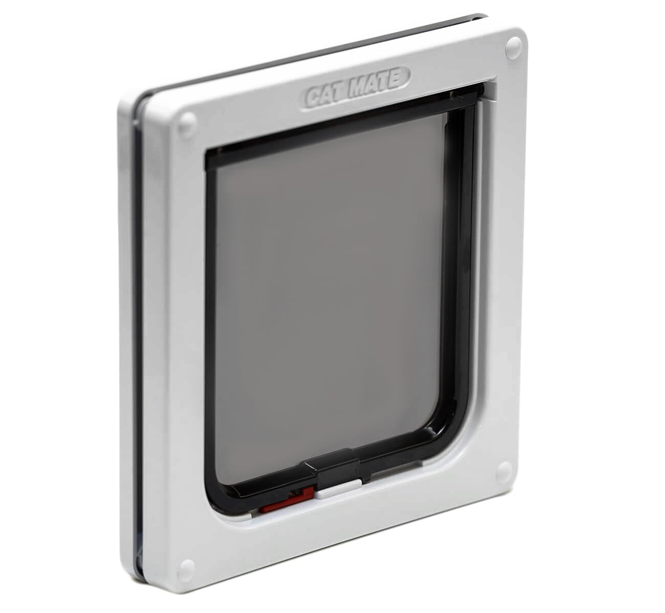 Cat Mate, puerta para gato con cierre bidireccional para controlar entradas y salidas.