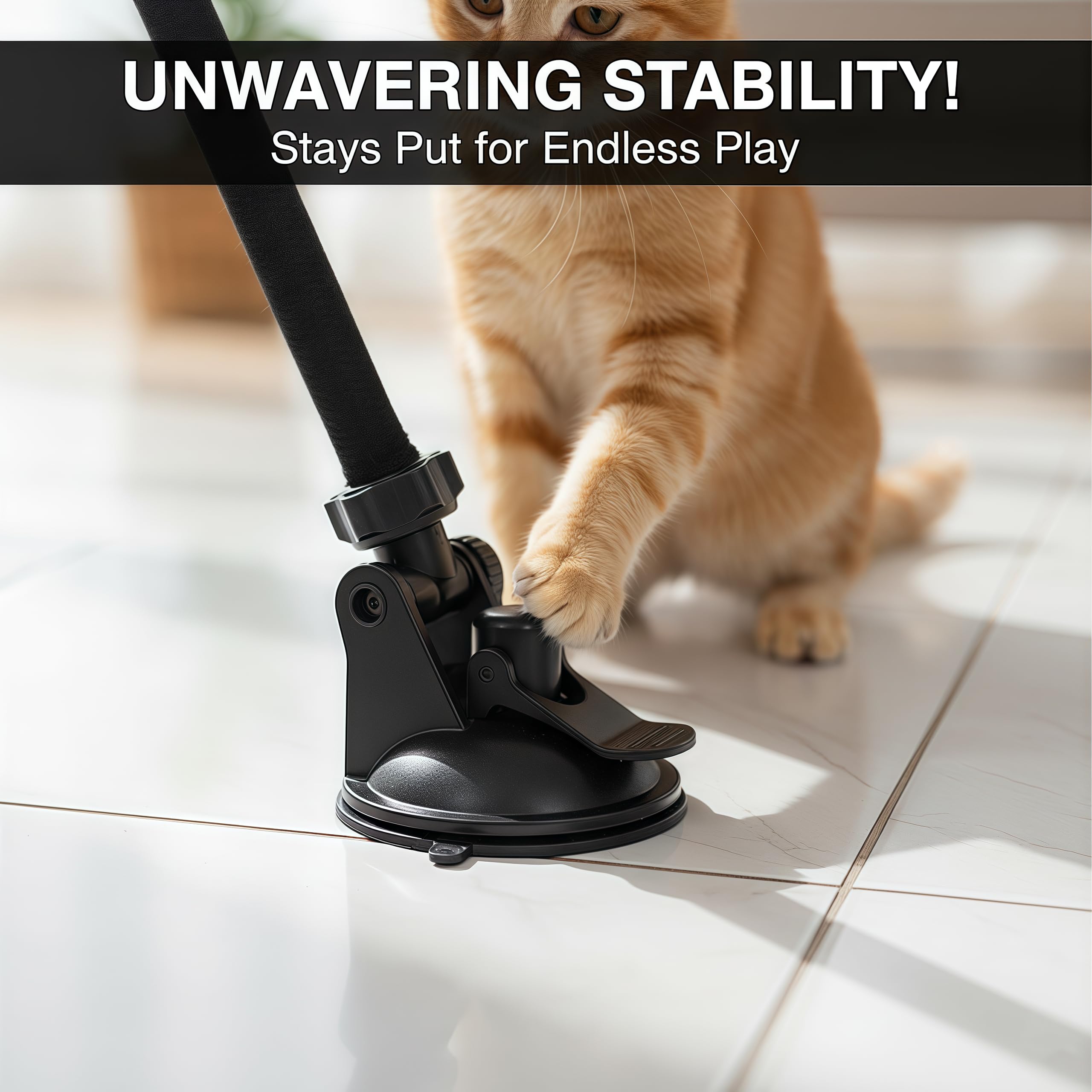 Cat Punching Bag Toy solo play makes exercise easy for busy households and shy cats.