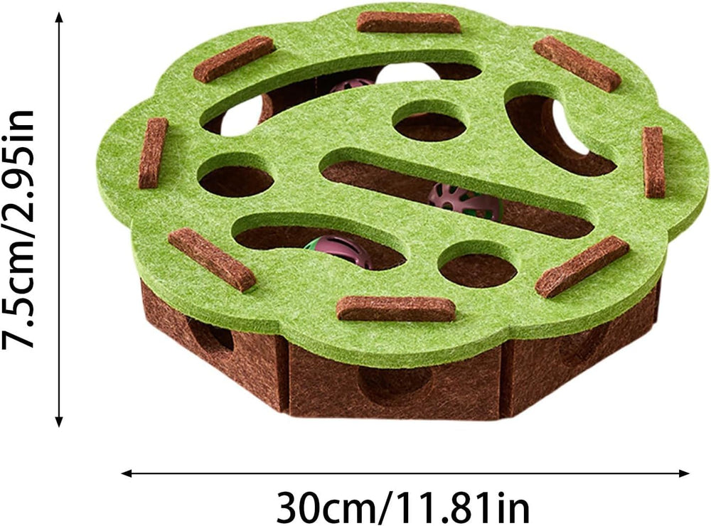 Cat Scratch Puzzle Box durable construction supports repeated use and long-lasting entertainment.