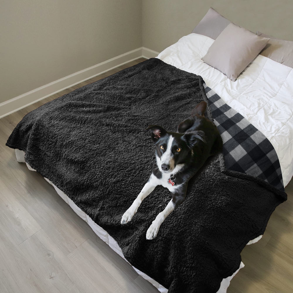 Catalonia waterproof bed blanket coating closeup guarding against spills and moisture.