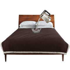 Catalonia waterproof-bed-blanket-waterproof-coating protects furniture from spills.