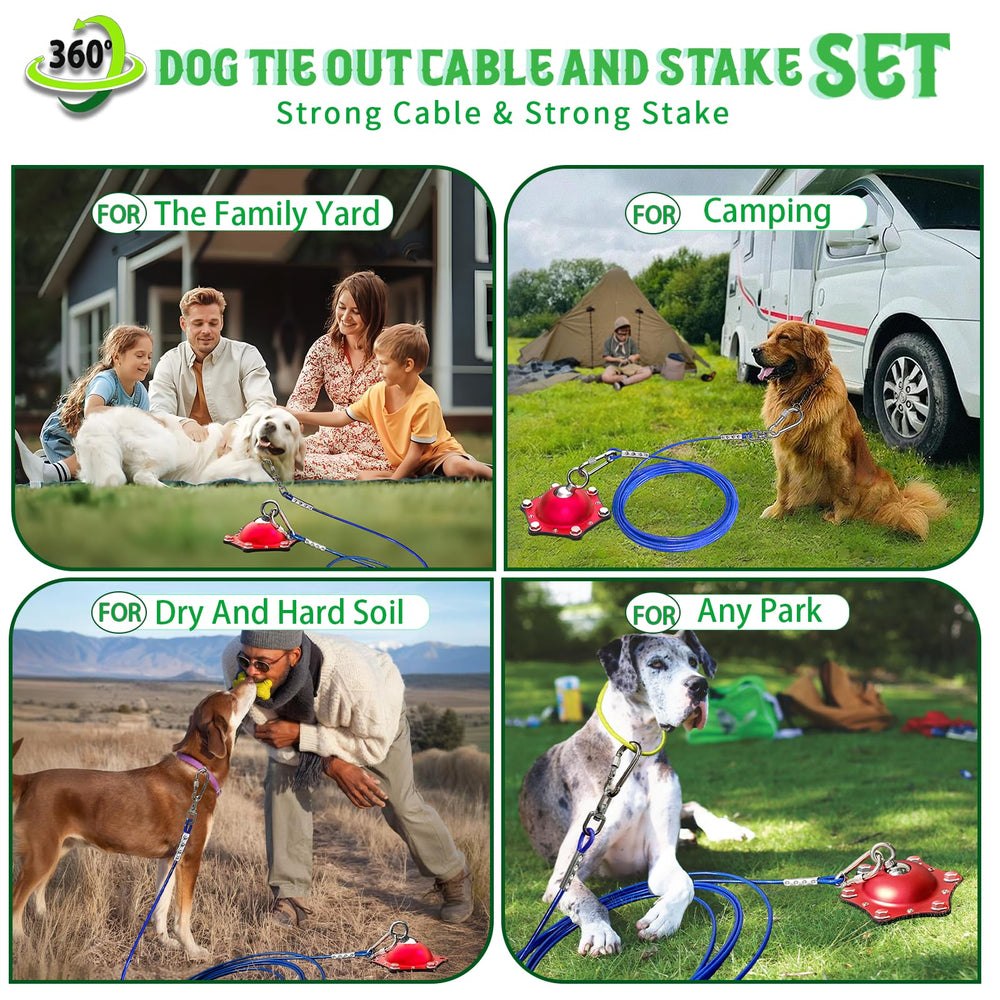 Catapamey up-to-200lbs tie-out highlights dependable strength