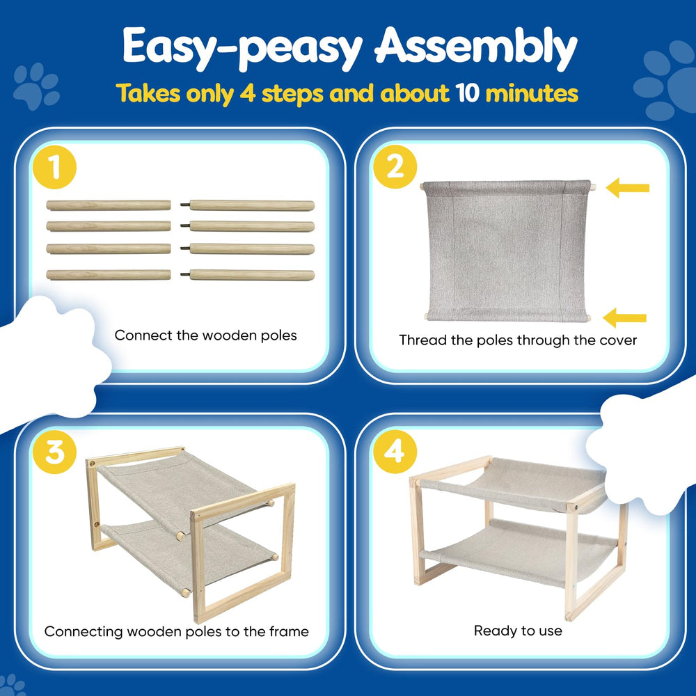 CatAve easy-assembly 5-minute setup image