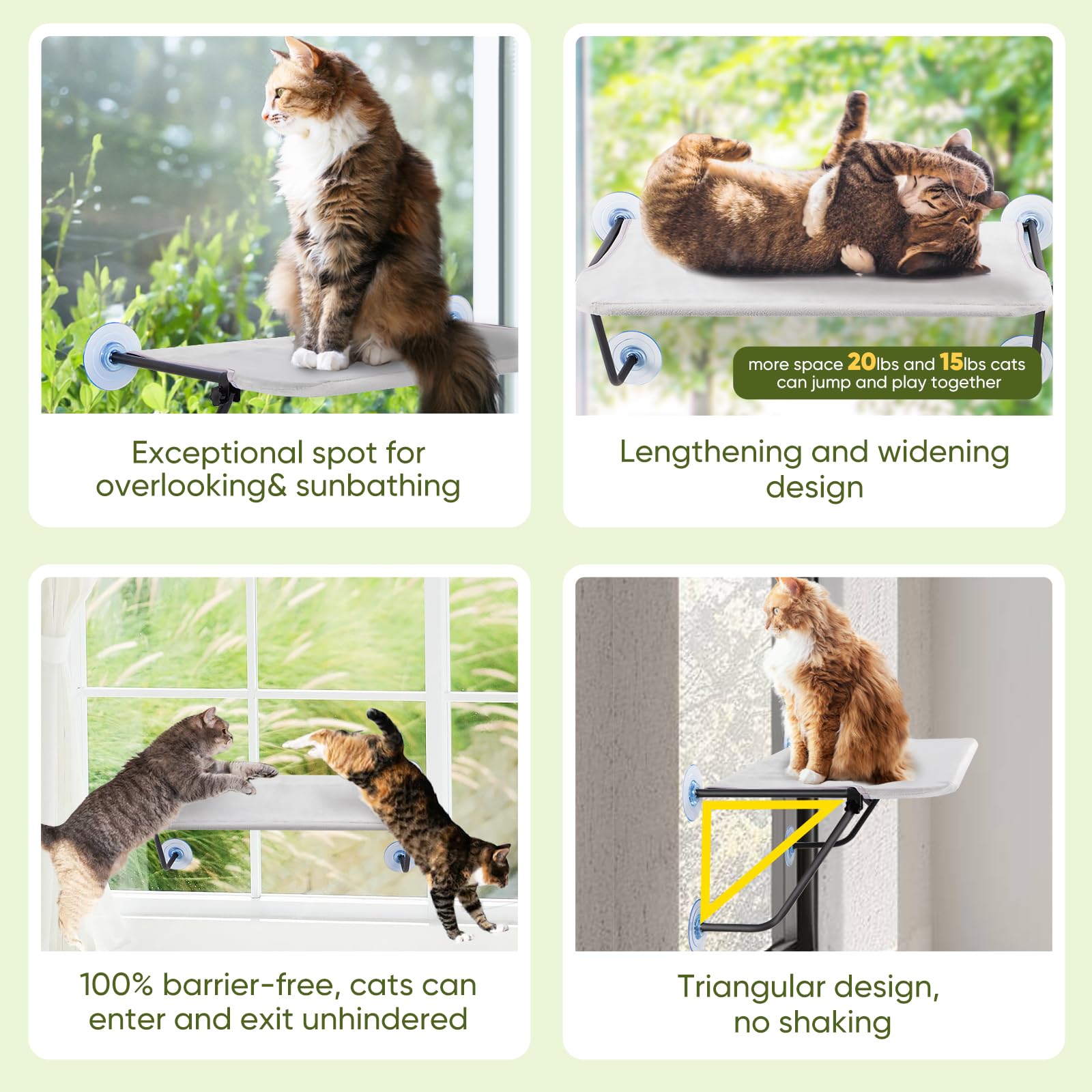 CatAve washable removable pad for easy cleaning after play.