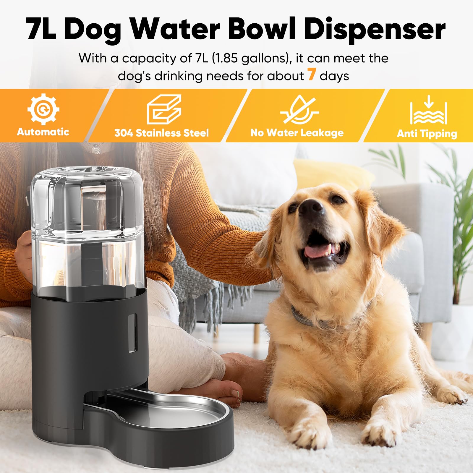 CatAve wide-mouth bottle makes cleaning simple and quick.