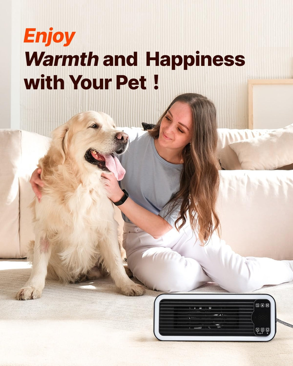CATBOAT external 2m temperature probe enables precise room comfort.