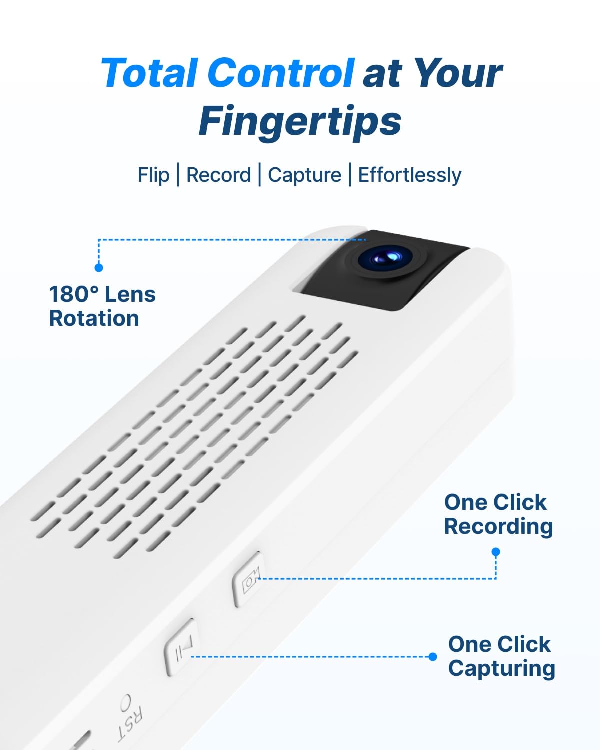 CATBOAT Night Vision captures clear footage up to 16 ft in darkness.