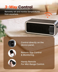 CATBOAT smart temperature probe ensures stable warmth in sheltered spaces.