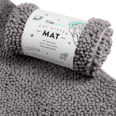 CatGuru Litter Mat 3D design traps more litter for cleaner floors.