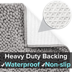 CatGuru litter mat non-slip bottom stays in place