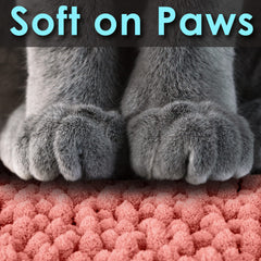 CatGuru litter mat waterproof backing protects floors