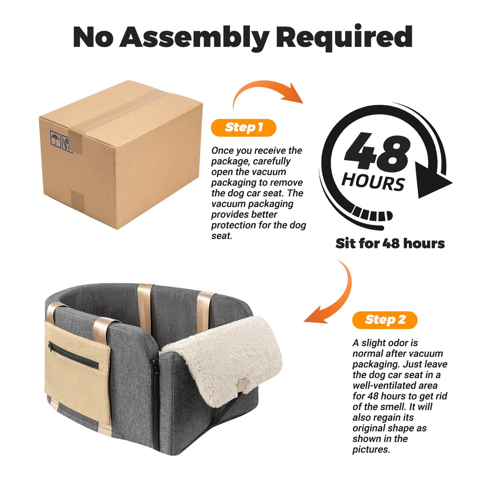 Cathpetic console seat fits most standard armrests for versatile car compatibility.