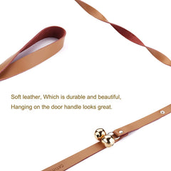 CATHYLIFE copper bell inner ball closeup demonstrates crisp bright chimes.