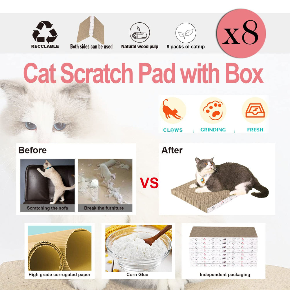 Catinarla durable scratching pad closeup highlights dense cardboard construction