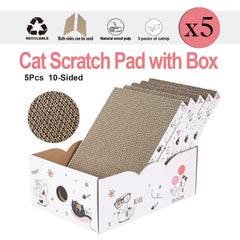 Catinarla eco-friendly cardboard material highlights sustainable pet product design.