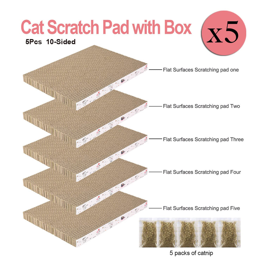 Catinarla reversible scratch pad shown with two-sided surface for longer life.