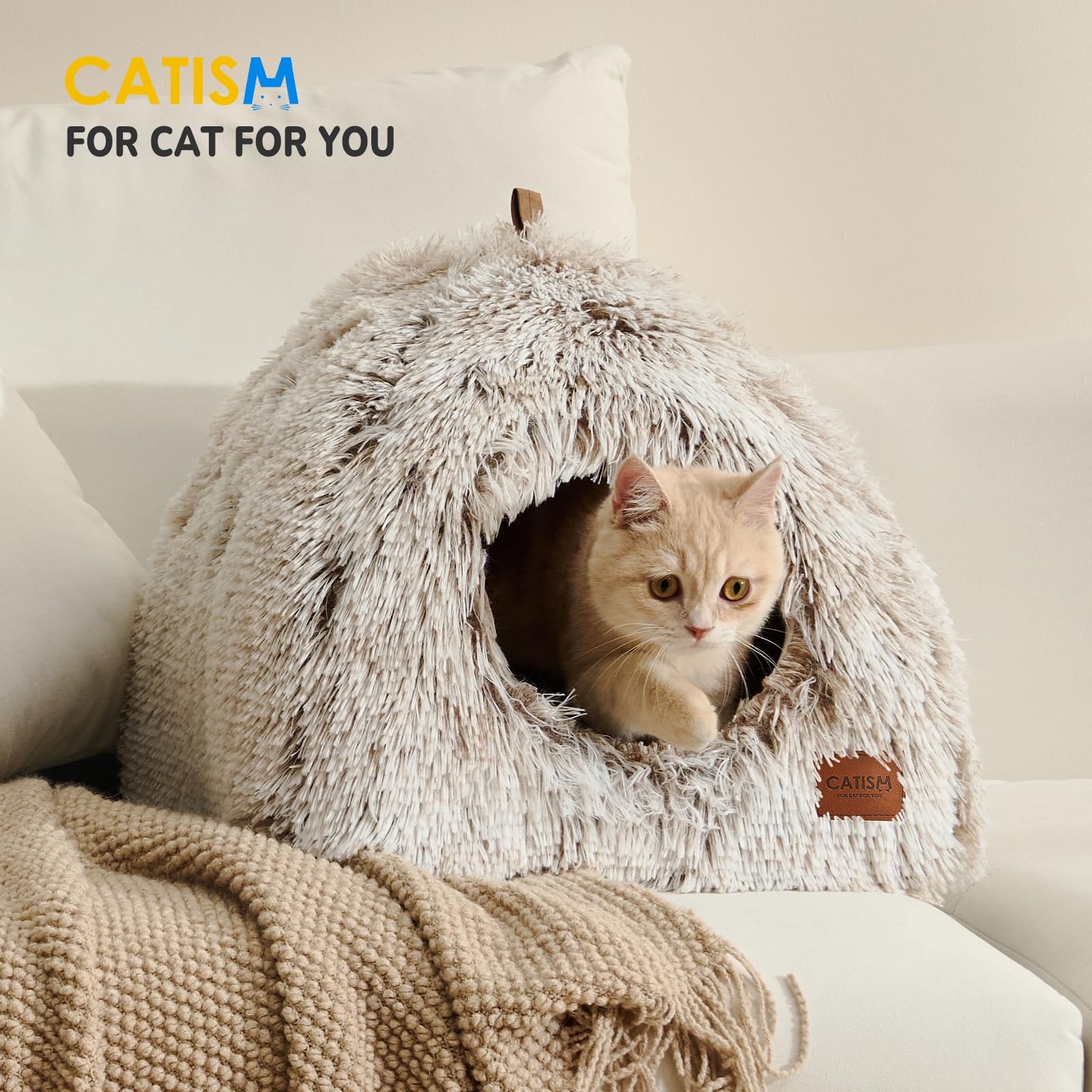 CATISM Cat Bed suitable for small pets up to 13 lbs.