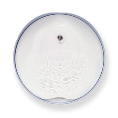 Catit PIXI fountain water level indicator glowing when low.